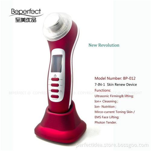 BP-012 multifunction home use face beauty machine special for Fine Lines and wrinkles removal